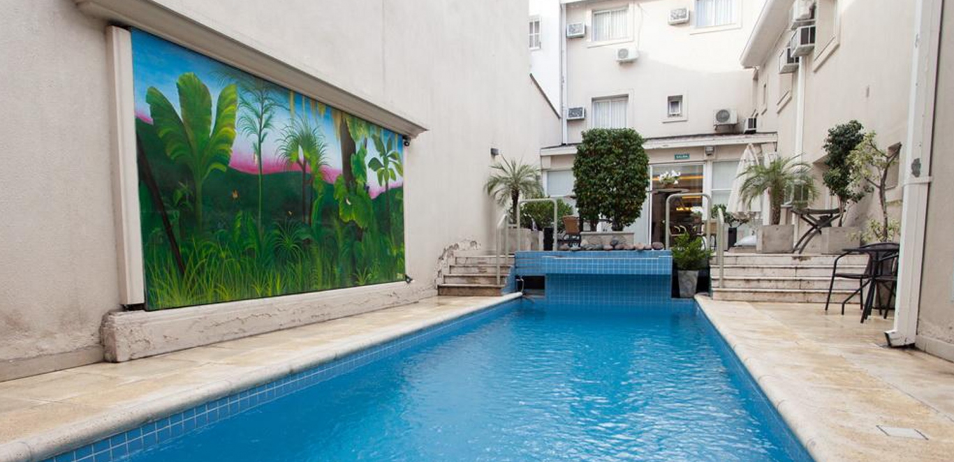 Hotel Argentino - Mendoza - Piscina