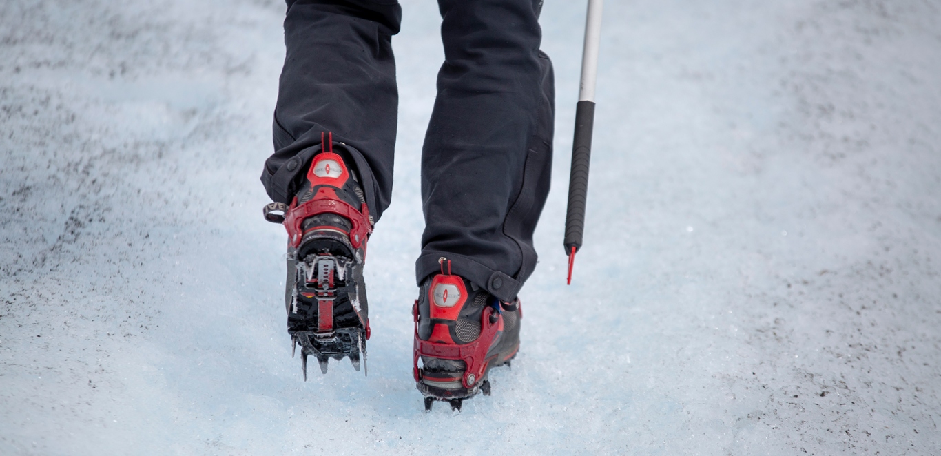 Grampones para hacer Minitrekking