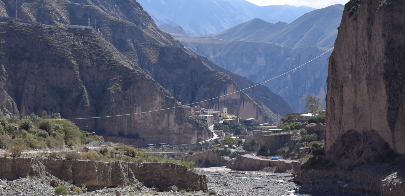 Ingreso camino Iruya