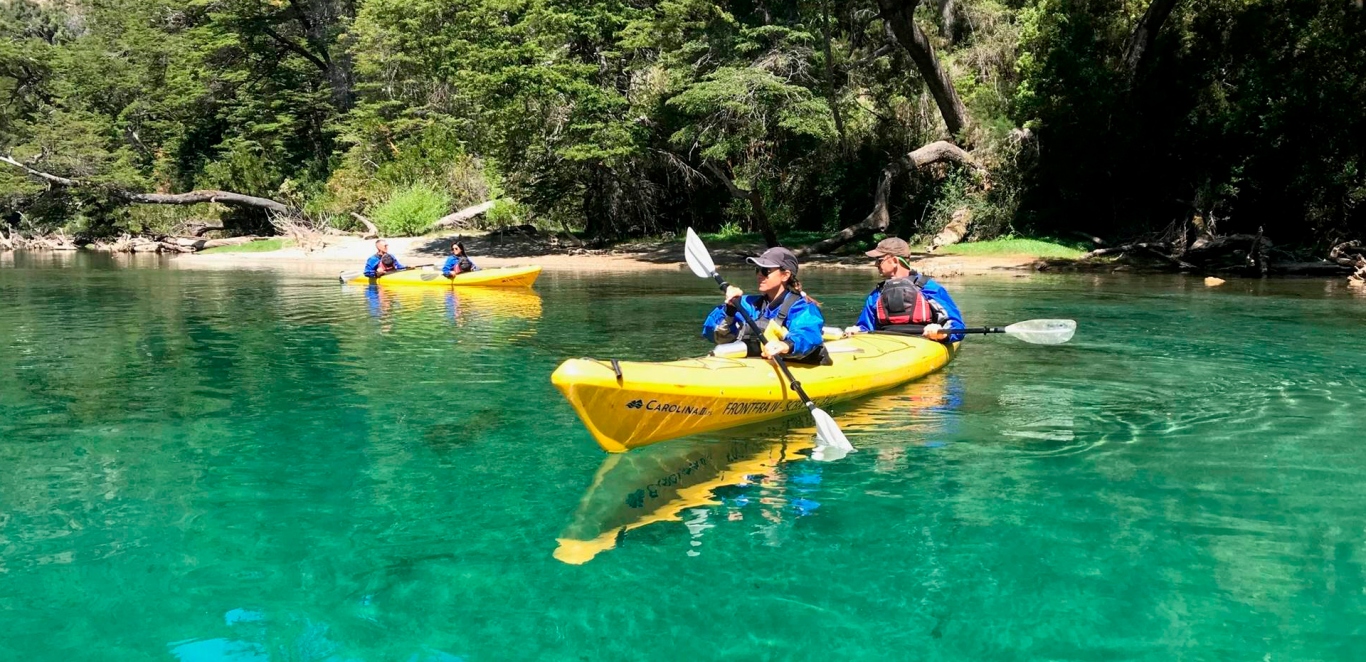 Kayak en Parque Nacional Los Alerces